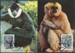 1987 WWF Majmok Sor Mi 1827-1830 4 CM - Sonstige & Ohne Zuordnung