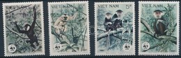 ** 1987 WWF: Gibbonok Sor Mi 1827-1830 + 4 FDC - Other & Unclassified