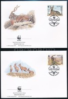 1995 WWF Kanadai Vadjuh Sor 4 FDC-n Mi 61-64 - Autres & Non Classés