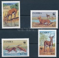 ** 1987 WWF: Zambézi Mocsáriantilop Sor Mi 438-441 - Other & Unclassified