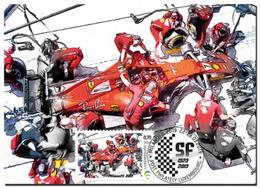 Luxemburg 2019  Milanofil   Ferari   F!  Race Auto     MAXICARD  !!!        Postfris/mnh/neuf - Unused Stamps