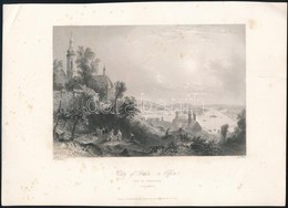 Cca 1845 William Henry Bartlett (1809-1854)-Robert Wallis (1794-1878): City Of Buda, Or Ofen From The Observatory, In: B - Prints & Engravings