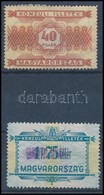 1937-1939 2 Db Konzuli Illetékbélyeg (27, 30) (5.600) - Unclassified