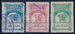 1925 Zilah (Szilágy Megye) 3 Db Illetékbélyeg - Unclassified