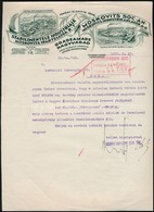 1926-1927 Nagyvárad, A Moskovits Ipartelepek 2 Db Hivatalos Levele, Díszes Fejléces Papíron - Unclassified