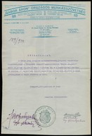 1933 A Gábor Áron Munkásszövetség Kispesti Csoporjának Megalakulásához Hozzájáruló Nyilatkozat - Unclassified