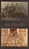 Cca 1913-1919 80 Db  érdekes Képet Tartalmazó Album, Feliratozva, Nagyrészt Katonákkal Rajtuk. Szabadbattyán, Kassa, Hol - Other & Unclassified