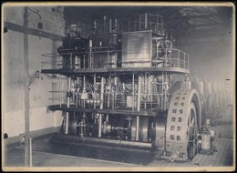 1902 Láng Gépgyár Fotó 18x12 Cm - Other & Unclassified