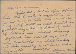 1944 Kolozsvári Levelezőlap Melyben Egy Család Elhurcolásáról és Vagyon Lefoglalásról Beszélnek - Autres & Non Classés