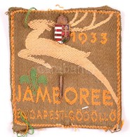 1933 Cserkész Gödöllő Jamboree Felvarró, Jelvénnyel 5x6 Cm - Movimiento Scout