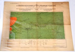 1895 A Körmöczi Bányavidék Földtani Térképe 7-8. Tábla (északi/déli Rész), Kartonra Ragasztva + Gesell Sándor: A Körmöcz - Autres & Non Classés