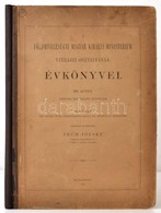 1890 A Földművelésügyi Magyar Királyi Ministerium Vízrajzi Osztályának Évkönyvei III. Kötet. 1888-iki (harmadik) évfolya - Unclassified