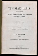 1920-1923 A Turisták Lapja Két évfolyam Egybekötve, érdekes írásokkal - Unclassified