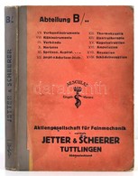 Cca 1930-1940 Gyógyászati Segédeszközök árumintakatalógusa, Képekkel Gazdagon Illusztrálva. Abteilung B/...Aktiengesells - Unclassified