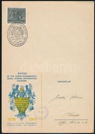 1943 Kassa Szab. Kir. Város Felszabadulásának ötödik évfordulója Emlékére Kiadott Levelezőlap - Unclassified