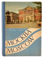 Moszkva, Kihajtható, Feliratozott 32 Képes Leporelló, Turistatérképpel - Unclassified