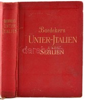 Baedeker, Karl: Unteritalien, Sizilien (Sardinien, Malta, Tripolis, Korfu). Leipzig, 1936, Karl Baedeker. Kiadói Egészvá - Unclassified