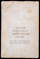 Magyar Pénzintézeti Sportegyletek Ligája Beszámol Működésének Első Huszonöt évéről. 1912-1937. Bp.,1937, Globus-ny., 212 - Unclassified