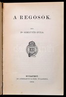 Dr. Sebestyén Gyula: A Regösök. Magyar Népköltési Gyüjtemény. V. Kötet. Bp.,1902, Athenaeum, XIV+505 P. Átkötött Modern- - Sin Clasificación