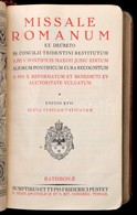 Missale Romanum Editio XVII- Német Kiadás, Kb 1930. Egészbőr Kötésben - Unclassified