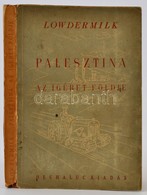 Walter Clay Lowdermilk: Palesztina. Az Igéret Földje. Sir. E. John Russell Előszavával. Fordította: Lőw Éva. Bp., 1946,  - Non Classés