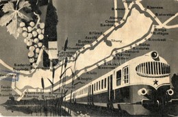 ** * 71 Db Modern Fekete-fehér Magyar Városképes Lap Az 1950-es és 1960-as évekből, Közte Sok Debrecen, Balaton / 71 Mod - Zonder Classificatie