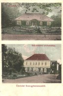T2/T3 1912 Berzence, Somogyberzence; Gróf Festetics Vadászkastélya és A Kis Kastély (EK) - Unclassified