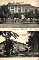 T3 Beszterce, Bistrita; Állami Polgári Leányiskola és állami Községi Polgári Fiúiskola / Boy And Girl Schools (kis Szaka - Non Classés