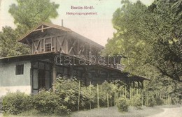 T2/T3 1907 Buziásfürdő, Baile Buzias; Hidegvíz-gyógyintézet. Francz Testvérek Kiadása / Cold Water Spa, Bathing House, H - Unclassified
