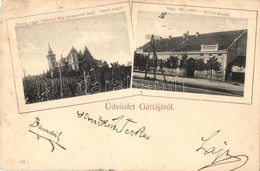 T2/T3 1907 Gátalja, Gáttája, Gataia; Sümeghegyi Gubányi Féle Bortermelő Telep, Borászat, Szőlőskertek, Magy Kir. Posta é - Unclassified