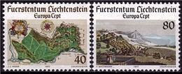 EUROPA - CEPT 1977 - Liechtenstein - 2 Val Neufs // Mnh - 1977