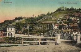 T2/T3 1917 Kolozsvár, Cluj; Fellegvár Az Erzsébet Híddal, üzlet / Cetatuie / Villa Alley With Bridge, Shop (EK) - Unclassified