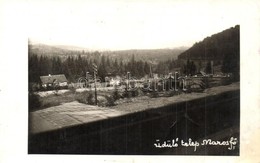 T2 1941 Marosfő, Izvoru Muresului; Üdülőtelep, Vasúti Sínek, Vagon / Summer Resort, Railway Tracks, Wagon. Photo + Portó - Unclassified