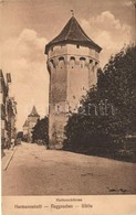 ** T2/T3 Nagyszeben, Hermannstadt, Sibiu; Harteneck Torony / Hartenecktürme / Tower (EK) - Unclassified