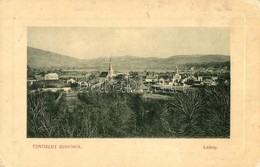 T2/T3 1912 Zsibó, Jibou; Látkép, Templomok. W. L. Bp. 6076. / General View With Churches (EK) - Unclassified
