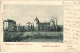 * T2/T3 1901 Késmárk, Kezmarok; Thököly Vár. Kiadja Reiner Miklós / Schloss / Castle (EK) - Unclassified