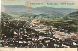 * T2/T3 Mecenzéf, Metzenzéf, Metzenseifen, Medzev; Látkép. K. K. No. 722. 1922. / General View (Rb) - Unclassified