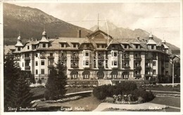 T2/T3 1932 Ótátrafüred, Stary Smokovec; Grand Hotel, Foto Dietz - Unclassified