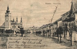 * T4 Podolin, Podolínec (Szepes, Zips); Fő Tér, Templom és Harangtorony. G. Jilovsky 1922. / Main Square, Church, Bell T - Unclassified