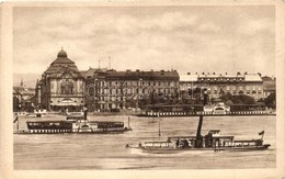 T2/T3 Pozsony, Pressburg, Bratislava; Vigadó, Orel és Sokol Gőzös / Redoute, Steamships - Unclassified