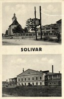 T3 Tótsóvár, Sóvár, Solivar, Salzburg;  M. Kir. Sófőző és Sóraktár, Templom / Salt Mine, Church (fa) - Unclassified