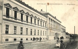 T3 1914 Beregszász, Berehove; Megyeház. W.L. Bp. 1931. Friedmann Moritz Kiadása / County Hall (EB) - Unclassified