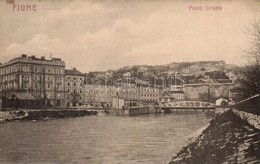 T2 1907 Fiume, Rijeka; Ponte Girante / Bridge. W.L. 1202. - Zonder Classificatie