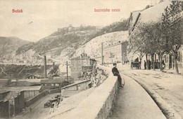 ** T2 Susak, Sansego (Mali Losinj, Lussinpiccolo); Luzinjska Cesta / Street View, Paper Mill, Factory. Giacomo M. Kohn 3 - Zonder Classificatie