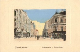 T2 Zágráb, Agram, Zagreb; Jurisiceva Ulica / Jurisic-Gasse / Street View, Shops. W. L. Bp. 3767. - Sin Clasificación