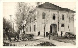 T2/T3 Újverbász, Verbász, Novi Vrbas; Magy. Kir. Posta, Katonák, Automobil. Kiadja Garamszeghy Pál / Post Office, Soldie - Non Classés