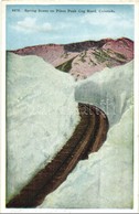 ** T2/T3 Colorado, Spring Scene On Pikes Peak Cog Railway Road (EK) - Unclassified