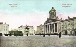 T2/T3 Brussels, Bruxelles; Place Royale / Royal Square, Tram (EK) - Unclassified