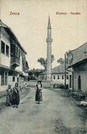 T3 1914 Zenica, Dzamija / Moschee / Mosque, Street View, Folklore. W. L. Bp. 4878. (EK) - Unclassified