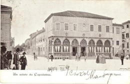 T2 1904 Koper, Capodistria, Capo D'Istria; Caffé Dei Signori / Café - Non Classés